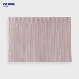 Салфетки Monoart Basic 2-х слойные розовые 33*45см (500 шт) Euronda