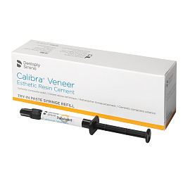 Калибра Calibra Veneer цемент для фиксации двойного отверстия Medium 1,8г Dentsply