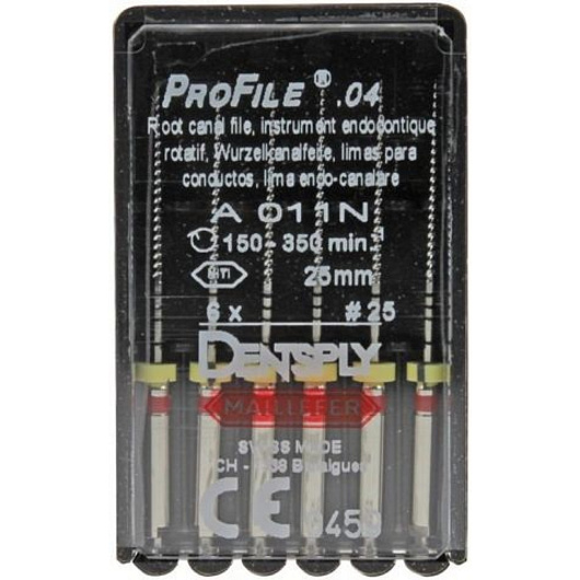 Профайл ProFile RA 04 №25 25мм (6 шт) Maillefer