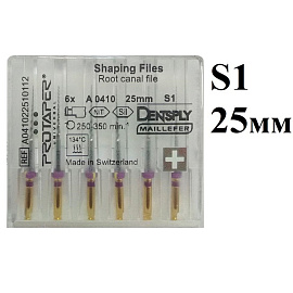 Протейпер машинный Pro-Taper Universal S1 25мм (6 шт) Maillefer