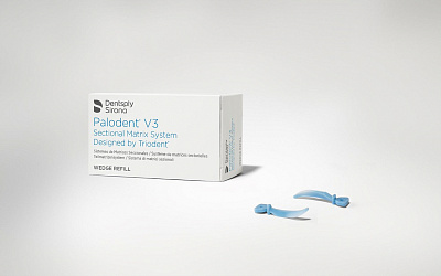 Палодент Матричный барьер Palodent V3 Wedgeguard Small (темно синие) 50 шт Densply