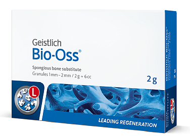 Био-осс Bio-Oss костный материал гранулы 2г 1-2мм размер L Geistlich
