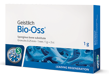 Био-осс Bio-Oss костный материал гранулы 1г 0,25-1мм размер S Geistlich