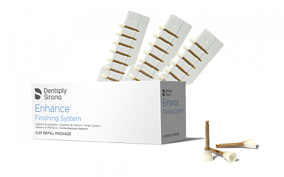 Энхенс Enhance Finishers финишные полиры чашка (30 шт) Dentsply