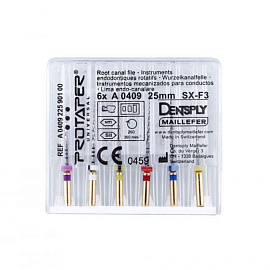 Протейпер машинный Pro-Taper Universal Starter Kit ассорти 25мм (6 шт) Maillefer