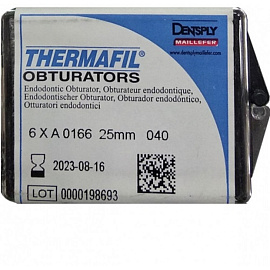 Обтураторы Термафил №40 25мм (6 шт) Maillefer