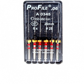 Профайл ProFile RA 06 L=25 №25 (6 шт) Maillefer