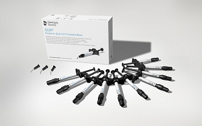 СДР плюс SDR plus Syringe Eco Refil композит для реставрации (10*1гр) Dentsply