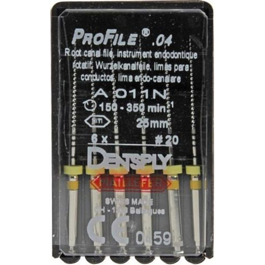 Профайл ProFile RA 04 №20 25мм (6 шт) Maillefer