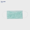 Маски Monoart Protection 3 трехслойные зеленые 50 шт Euronda