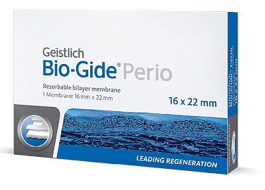 Био-гайд Bio-Gide Perio мембрана резорбируемая 16*22мм Geistlich