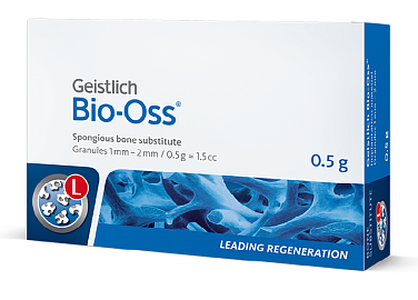Био-осс Bio-Oss костный материал гранулы 0,5г 1-2мм размер L Geistlich