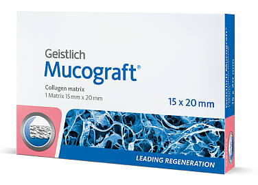 Мукографт (Geistlich Mucograft) мембрана коллагеновая 20*30 