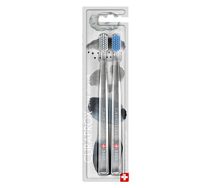 Набор зубных щеток ultrasoft d 0,10 мм Duo Winter Special Edition (2 шт) Curaprox