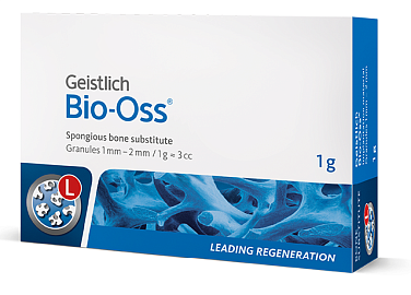 Био-осс Bio-Oss костный материал гранулы 1г 1-2 мм размер L Geistlich