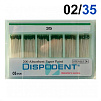 Штифты бумажные №35 (200 шт) Dispodent