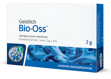 Био-осс Bio-Oss костный материал гранулы 2г 0,25-1мм размер S Geistlich