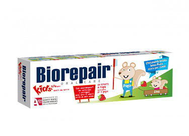 Паста зубная детская земляника Kids Fragola 50 мл Biоrераir