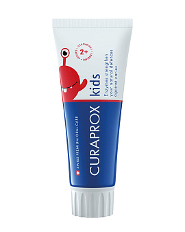 Паста зубная Kids 950 клубника 60 мл Curaprox