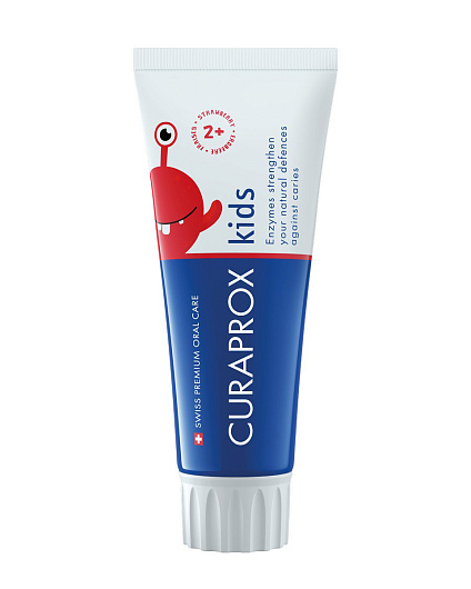 Паста зубная Kids 950 клубника 60 мл Curaprox