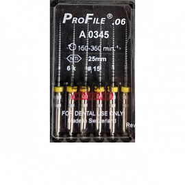 Профайл ProFile RA 06 L=25 №15 (6 шт) Maillefer
