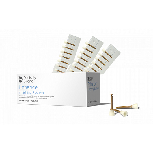 Энхенс Enhance Finishers финишные полиры чашка (30 шт) Dentsply