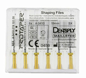 Протейпер машинный Pro-Taper Universal Shaping Files SX 19мм (6 шт) Maillefer