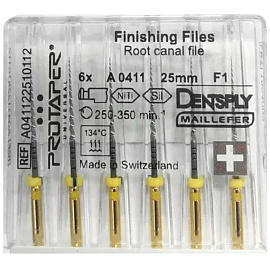 Протейпер машинный Pro-Taper Universal F1 25мм (6 шт) Maillefer
