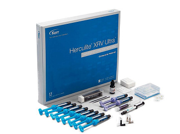 Геркулайт Herculite XRV Ultra Стандарт Кит (10 шпр: эмаль A1,A2,A3, А3,5,В2,В3,С2,D2, дентин A2,A3)