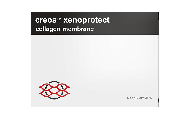 Мембрана коллагеновая creos xenoprotect 15*20 мм Nobel
