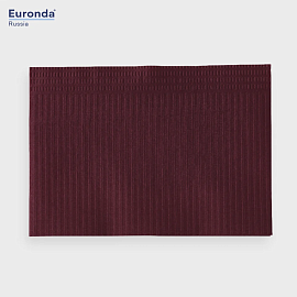 Салфетки Monoart Premium 2-х слойные винные 33*45см (500 шт) Euronda